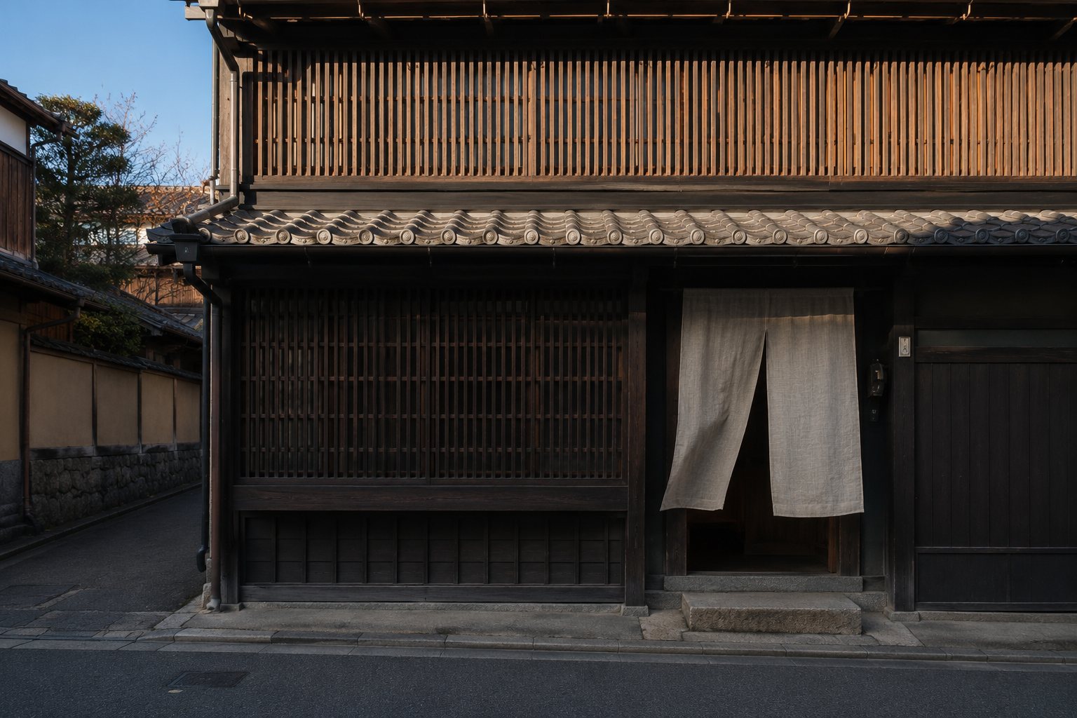 京都・東山の店構え