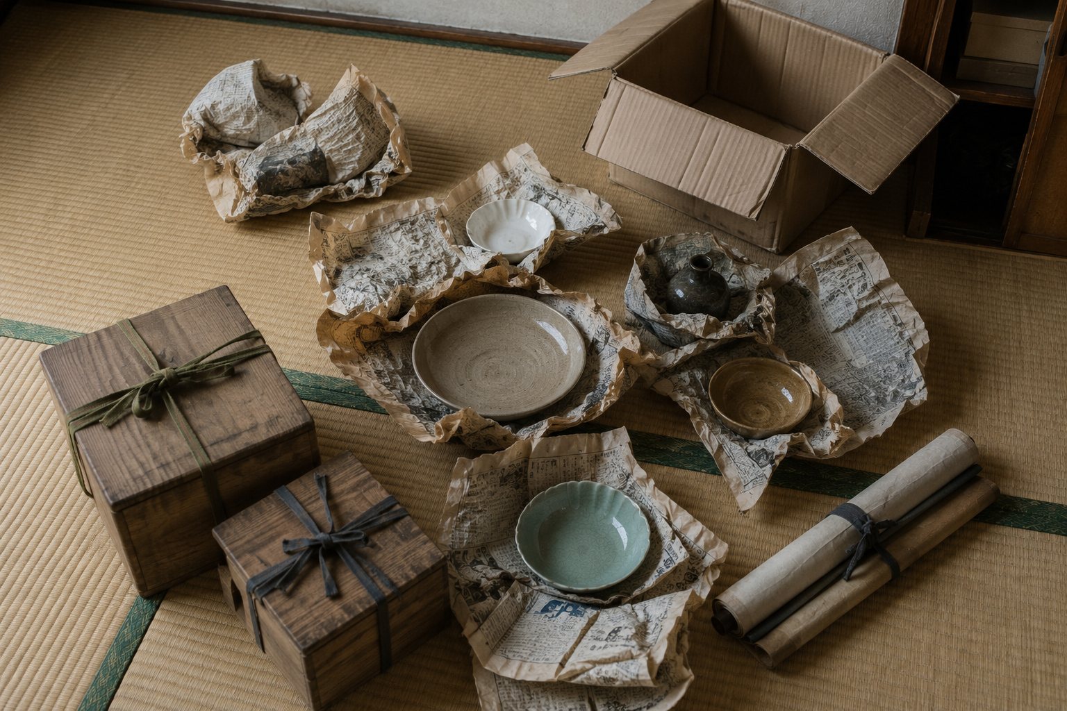 実家の押し入れから出てきた品々